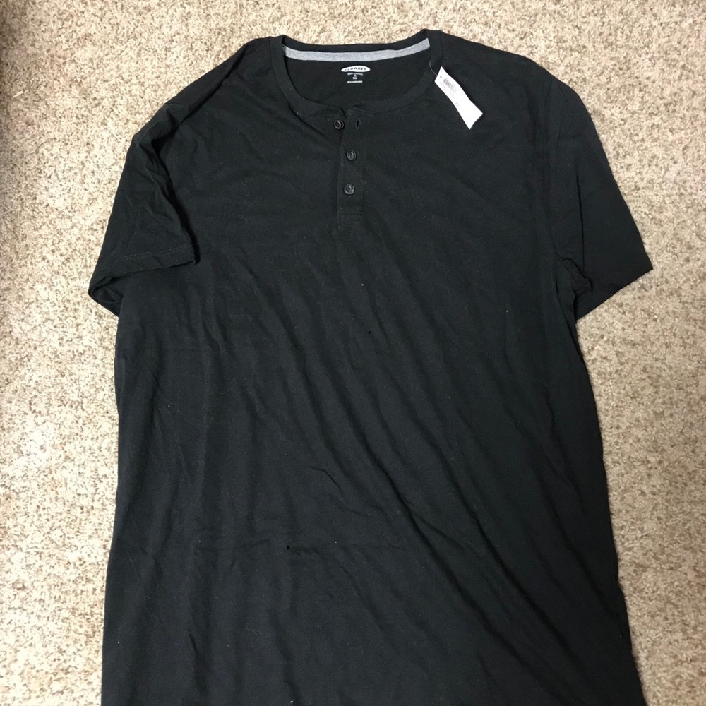 NWT XL Tall Button Short Sleeve Shirt